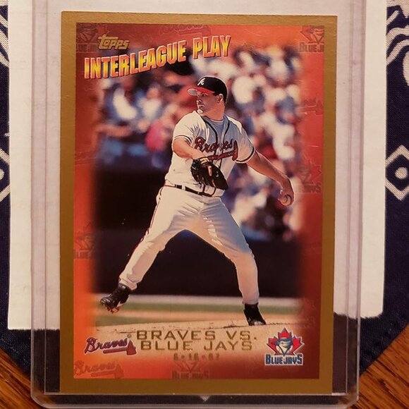 1997 The Topps Co Inc® DENNY NEAGLE, Atlanta Braves™ Topps Inter League Play - Picture 1 of 2
